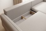 Divano angolare SALLY con funzione letto e contenitore - Image 4