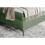 LUCIO letto matrimoniale box springs con piedi alti - immagine 4