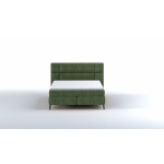 LUCIO letto matrimoniale box springs con piedi alti