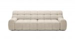 Divano lineare COCON con doppia seduta estraibile