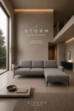 Divano angolare relax  STORM MINI con i schienali traslanti