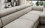 Divano angolare RAVEN XL in forma U con funzione letto e contenitore - immagine 6