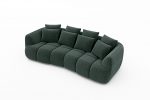 Divano lineare BESSO SOFA con estensione di seduta - immagine 7