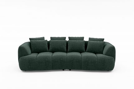 Divano lineare BESSO SOFA con estensione di seduta