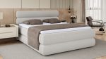 Letto matrimoniale Boxsprings Nolio con contenitore - immagine 3