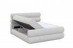 Letto matrimoniale Boxsprings Nolio con contenitore - immagine 5