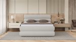 Letto matrimoniale Boxsprings Nolio con contenitore - immagine 2