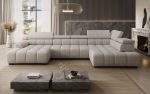 Divano angolare relax estendibile ALVIN XL con doppia penisola - immagine 2