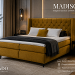 Letto matrimoniale boxsprings MADISON (160 x 200 cm)