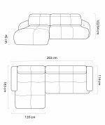RUBIO – Divano Angolare Maxi Estensione | Design Italiano Personalizzabile - Image 16