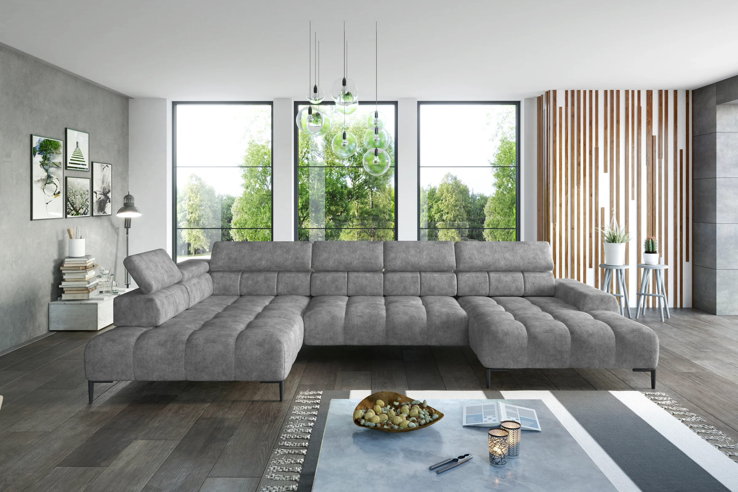 Divano angolare relax PLAZA XL v 2.0