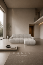 RUBIO – Divano Angolare Maxi Estensione | Design Italiano Personalizzabile