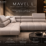 Mavel L Disponibile Subito | Divano Angolare con Seduta Estensibile | Vikado Bolzano