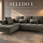 SELEDO L – divano angolare disponibile subito