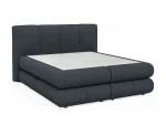 Letto matrimoniale boxspring con contenitore ALBERTO – vista dall'alto, su sfondo bianco