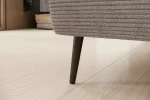 Relax-Ecksofa mit elektrischem Sitz ALISSON – Detail, im Raum