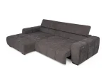 Divano angolare relax con seduta elettrica ARIGA S – seduta estesa, su sfondo bianco