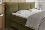 Elektrisches Boxspring-Doppelbett AURIS – im Raum