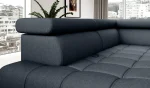 Divano angolare BAGGIO configurabile – dettaglio, ambientazione