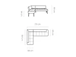 Gepolsterte Eckbank für Küche und Esszimmer BANCO