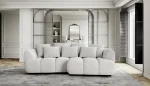 Relax-Ecksofa mit elektrischem Sitz BESSO – im Raum