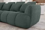 Divano lineare BESSO SOFA con estensione di seduta – dettaglio, ambientazione