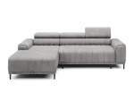Eckschlafsofa mit Bettkasten CALDO S – auf weißem Hintergrund