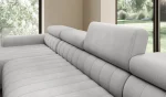 U-förmiges Eckschlafsofa mit Bettkasten CALDO XL – Detail, im Raum