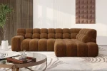 Divano angolare relax con seduta elettrica CAMPILE L – ambientazione