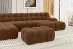 U-förmiges Relax-Ecksofa mit elektrischem Sitz CAMPILE XL – Detail, im Raum