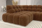 U-förmiges Relax-Ecksofa mit elektrischem Sitz CAMPILE XL – Detail, im Raum