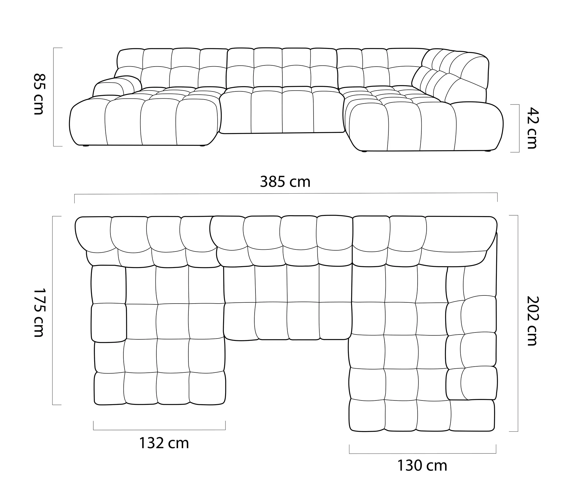 Maße Campile XL