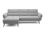 Ecksofa CAMPINA MINI mit verstellbarer Sitztiefe – auf weißem Hintergrund