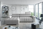 Relax-Ecksofa mit elektrischem Sitz CAMPO MINI – im Raum
