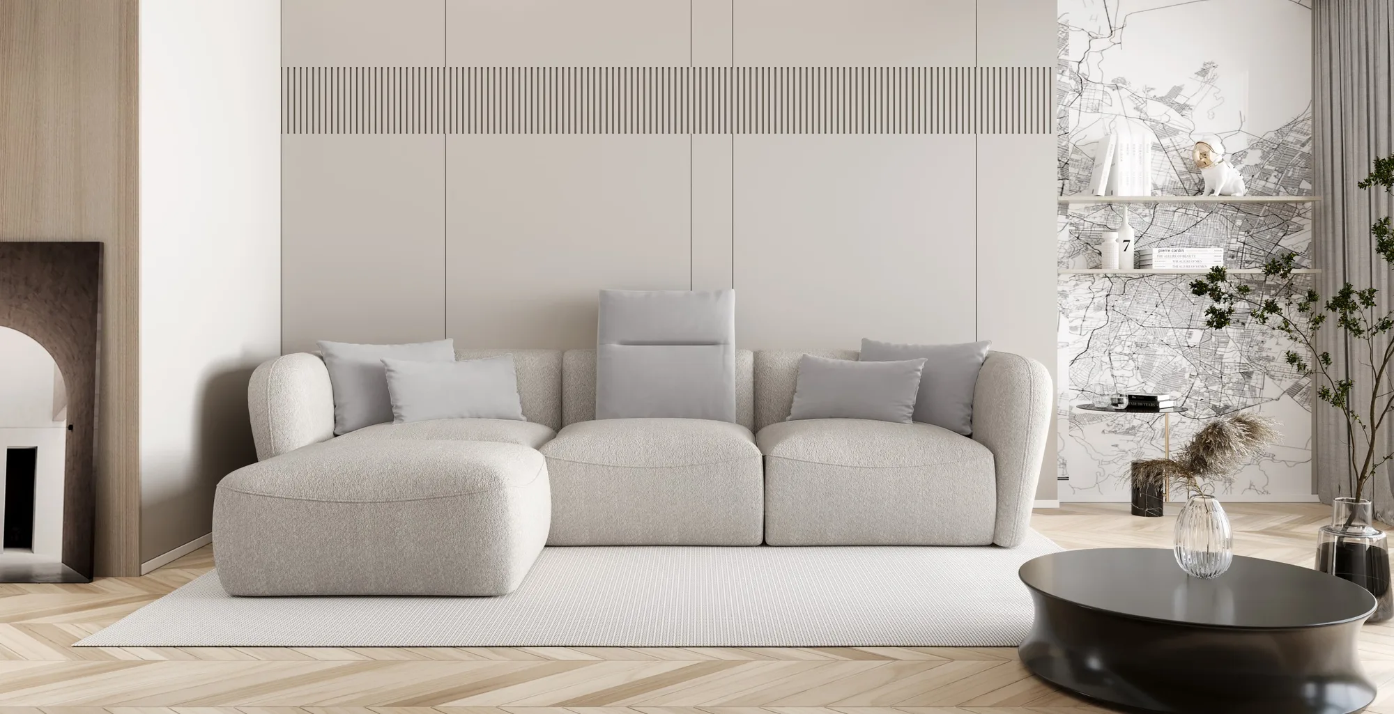 Divano angolare CANDELO Mini – ambientazione