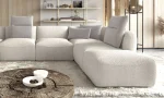 U-förmiges Ecksofa CANDELO XL – im Raum