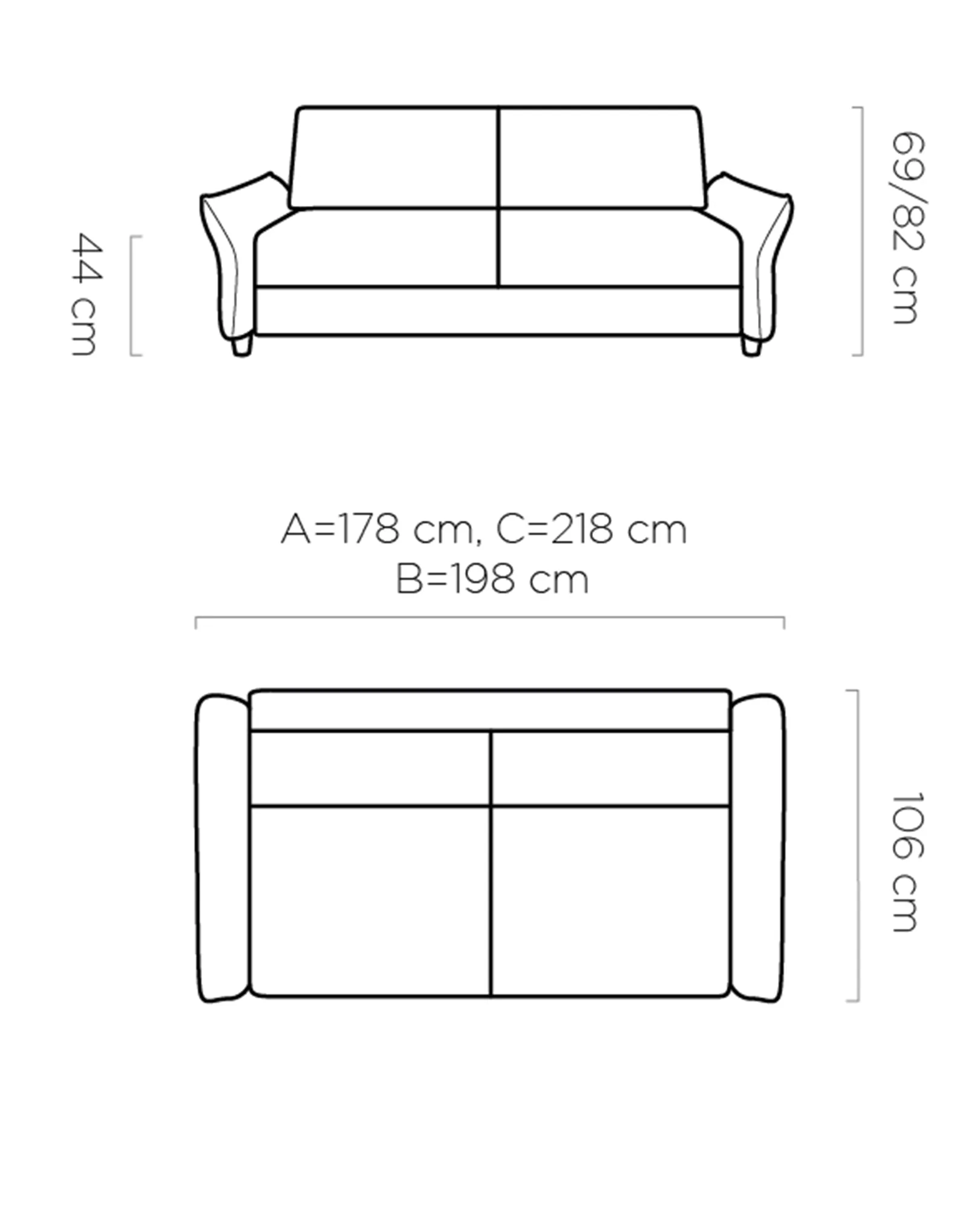 Maße Canto 160