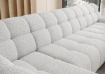 Relax-Ecksofa mit elektrischem Sitz COCON XL – Detail, im Raum