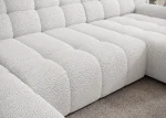 Relax-Ecksofa mit elektrischem Sitz COCON XL – Detail, im Raum