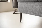 Eckschlafsofa mit Bettkasten DENVER – Detail, im Raum