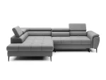 Eckschlafsofa mit Bettkasten DENVER – auf weißem Hintergrund