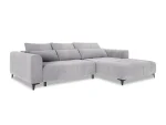 Divano angolare relax con seduta elettrica DIEGO S – vista angolare, su sfondo bianco