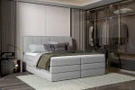Letto matrimoniale boxspring con contenitore DILMA – ambientazione