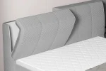 Letto matrimoniale boxspring con contenitore DILMA – contenitore aperto, ambientazione