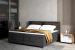 Elektrisches Boxspring-Doppelbett EAGLE – im Raum