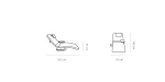 Chaise longue relax EVO – dimensioni