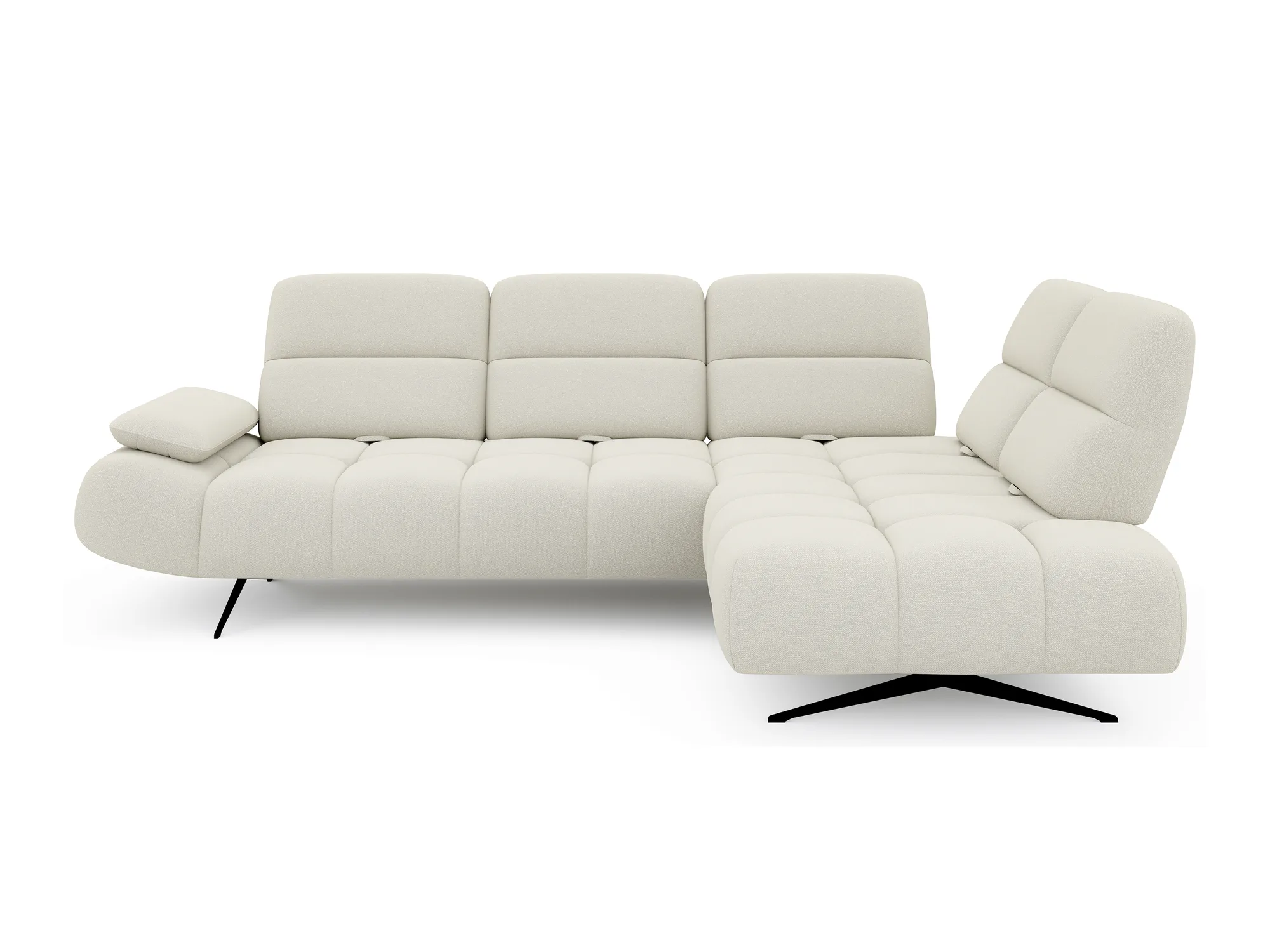 Relax-Ecksofa FALCAO L – auf weißem Hintergrund