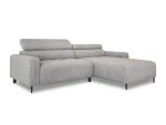 Relax-Ecksofa mit elektrischem Sitz FLY S – Schrägansicht, auf weißem Hintergrund