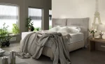Polster-Doppelbett FOG – im Raum