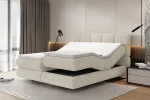Elektrisches Boxspring-Doppelbett FOGGIA – im Raum